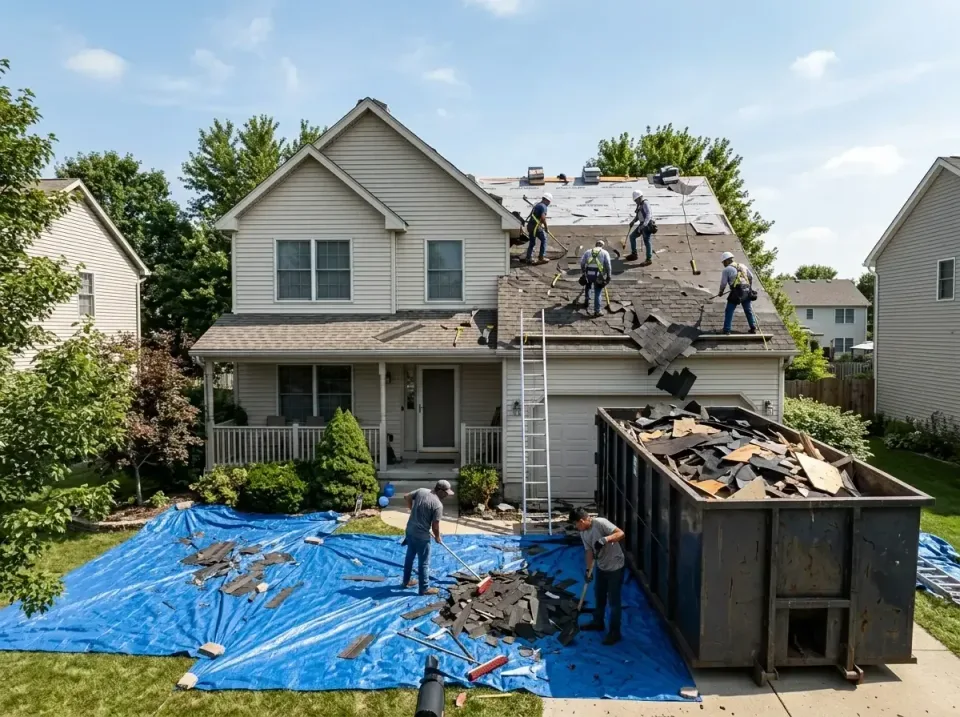 roof-replacement-debris-remova-004 — frequently asked questions, Cheapest Dumpster Rentals in Clearlake, CA